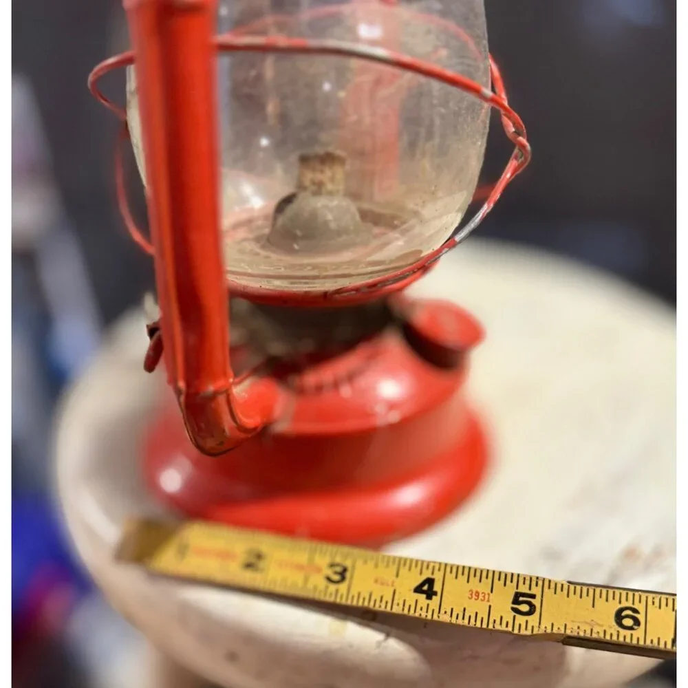 Vintage Dietz Red Lantern